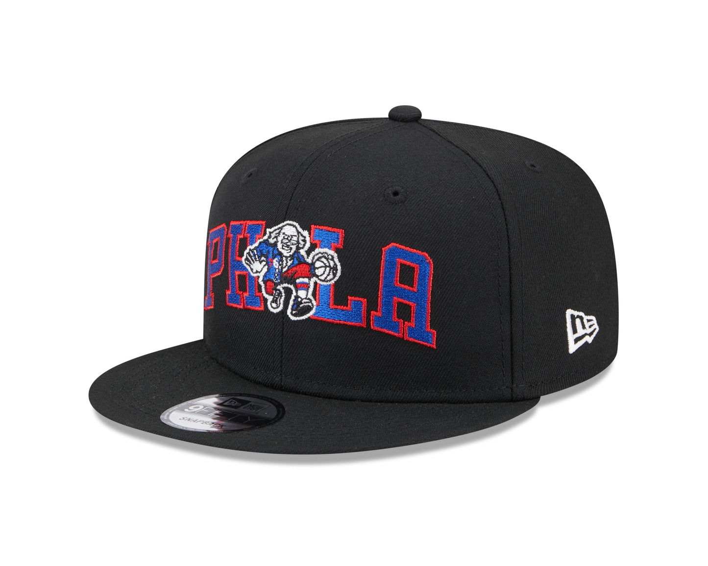 Philadelphia 76ers New Era Logo Blend 9Fifty Hat