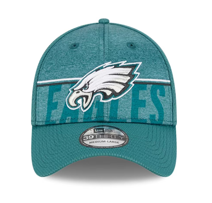 Philadelphia Eagles New Era 2023 Training Camp Green 39Thirty