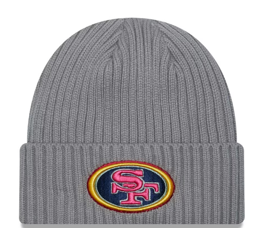 San Francisco 49ers New Era Color Pack Multi Cuffed Knit Hat - Gray