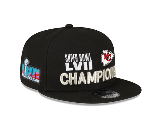 Kansas City Chiefs Super Bowl LVII Parade Champions 9FIFTY Hat - Black