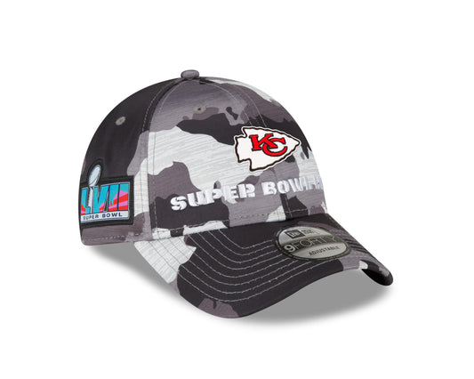 Kansas City Chiefs Going to Super Bowl LVII 9FORTY Hat - Camo
