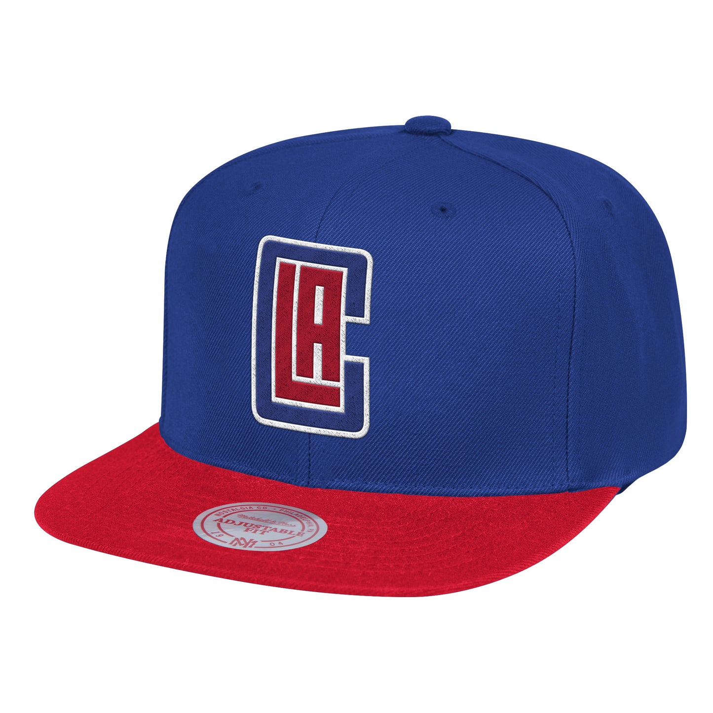 Los Angeles Clippers Mitchell & Ness Wool 2 Tone Snapback - Blue
