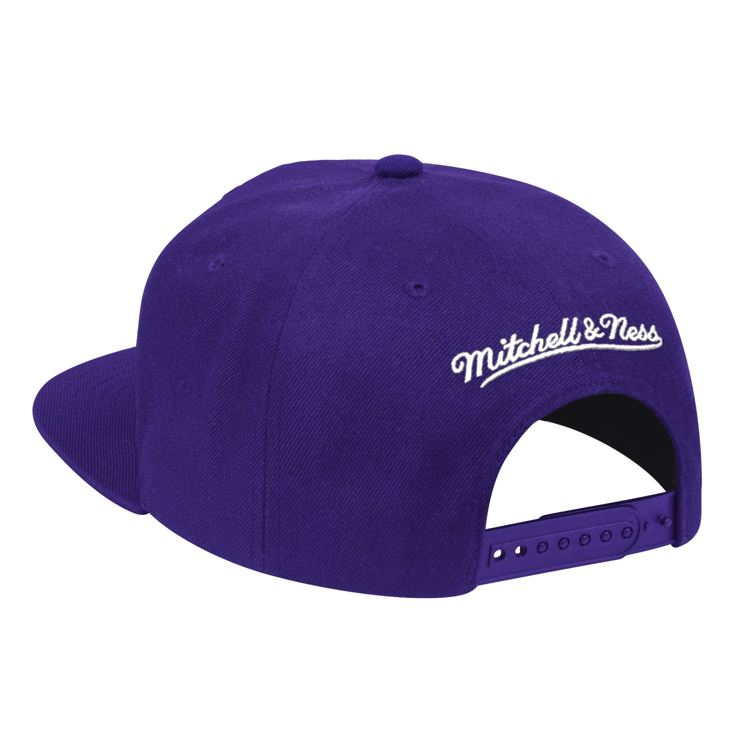 Los Angeles Lakers Mitchell & Ness NBA Logo Remix Snapback - Purple