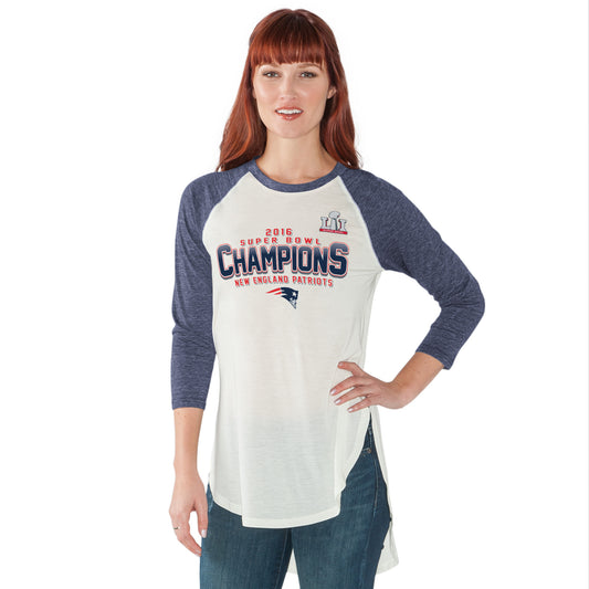 New England Patriots Women's Super Bowl LI Champions Tail Gate T-Shirt By G-III