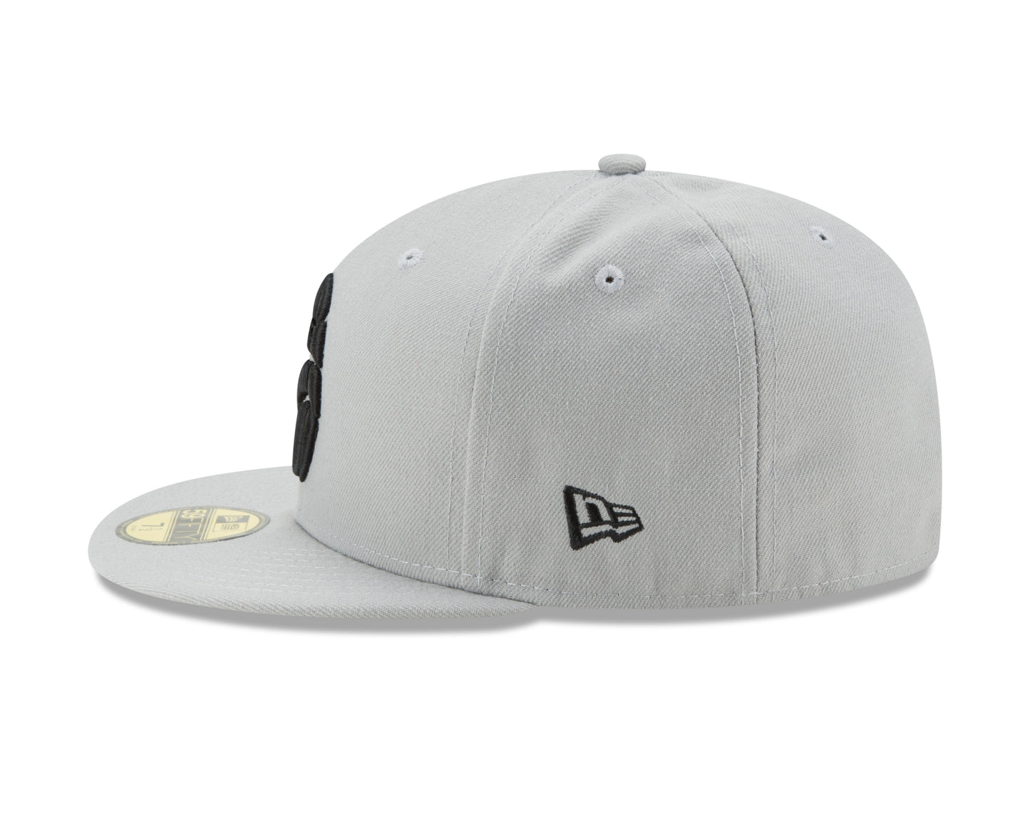 Toronto Raptors New Era Team Gray/Black 59FIFTY Fitted Hat