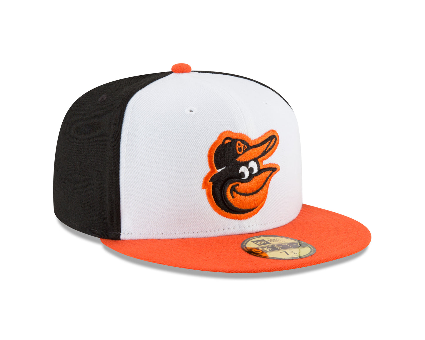 Baltimore Oriole New Era  Home On-Field Authentic Collection 59FIFTY Fitted Hat