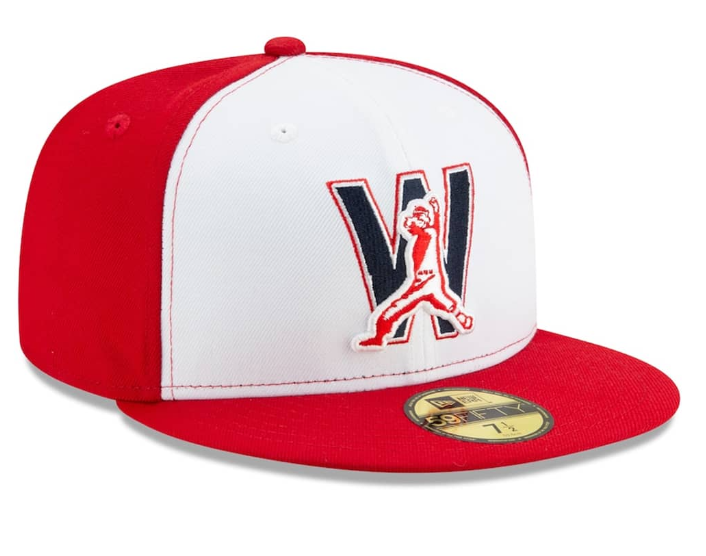 Washington Nationals New Era Red Authentic Collection Alternate 59FIFTY Fitted Hat
