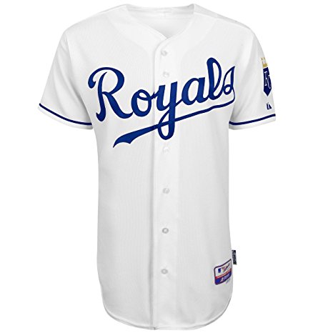 Kansas City Royals Majestic On Field Mens Jersey - White