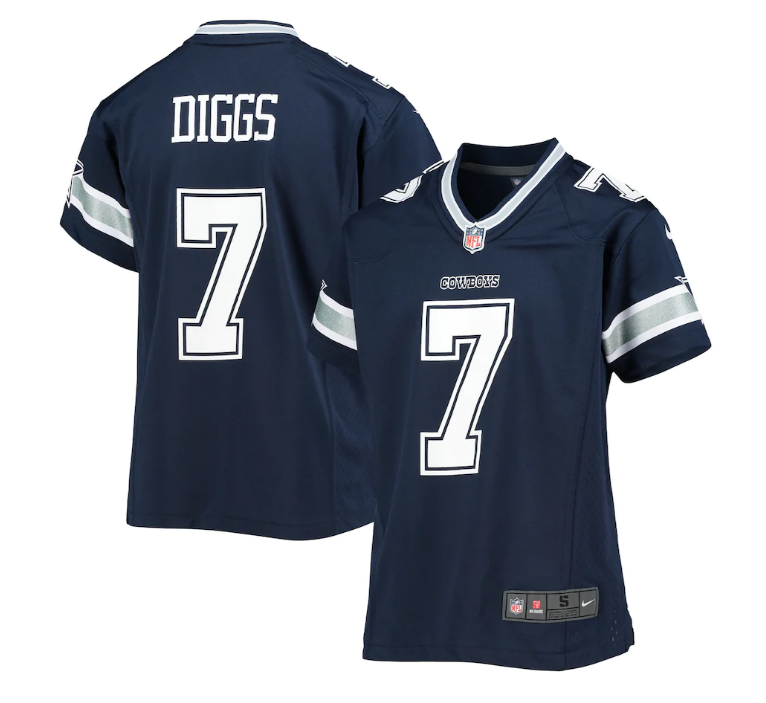 Dallas Cowboys Nike # 7 Trevon Diggs Toddler Jersey