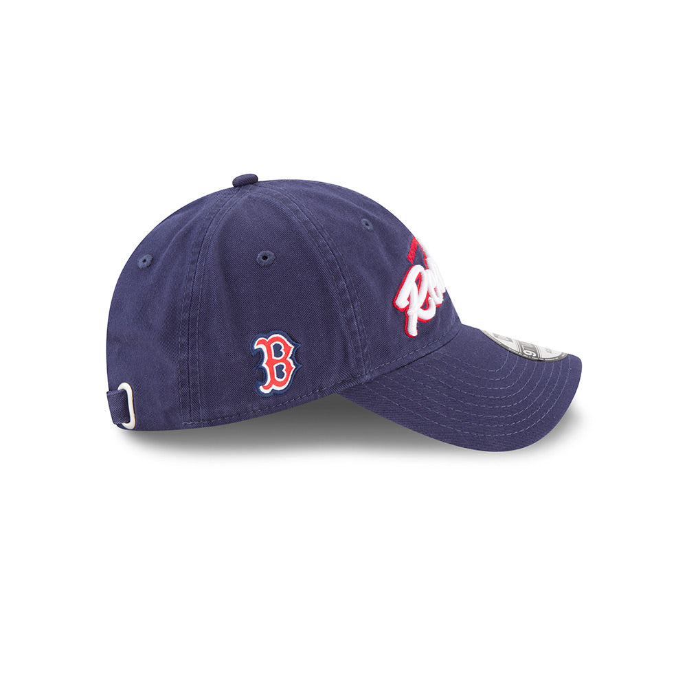 Boston Red Sox New Era Core Script 9TWENTY Adjustable Hat
