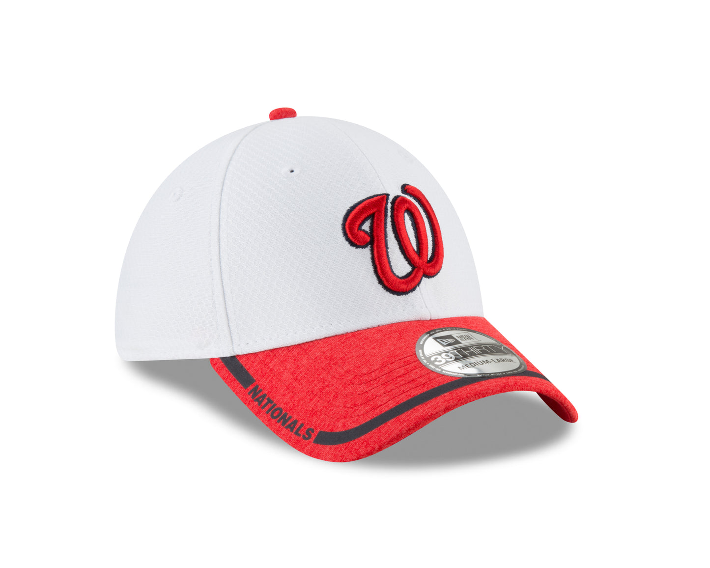 Washington Nationals New Era Tinted Trim Era 39THIRTY Flex Hat - White