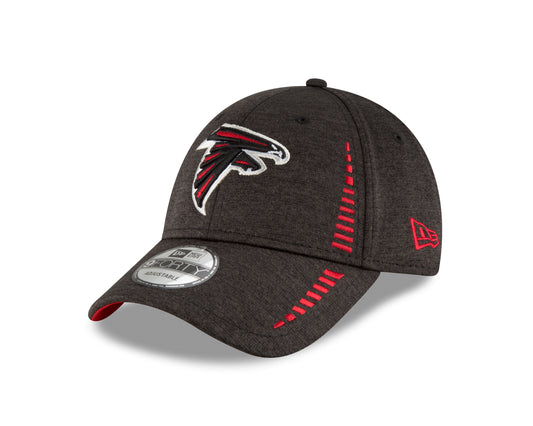 Atalanta Falcons New Era Speed Tech 9FORTY NFL Adjustable Hat - Black