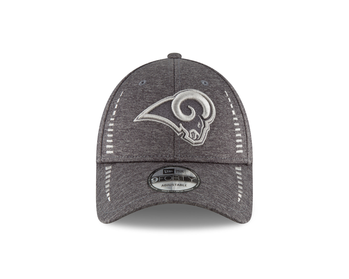 Los Angeles Rams New Era Speed Tech 9FORTY NFL Adjustable Cap - Graphite