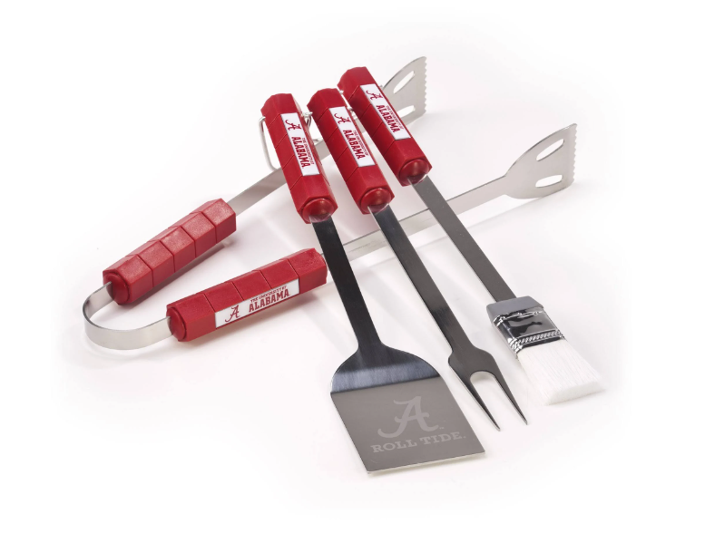 NCAA University of Alabama 4-Piece Grill Tool Set