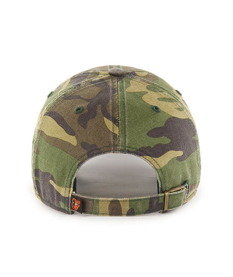 Baltimore Orioles '47 Brand Clean Up Adjustable Hat-Camo