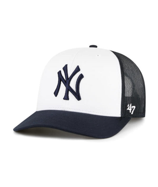 New York Yankees '47 Brand Freshman Mesh Trucker Snapback Hat