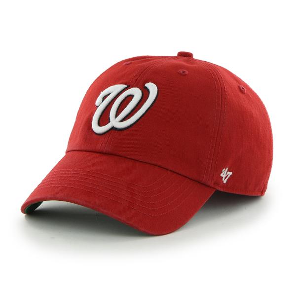 Washington Nationals '47 Brand Home Franchise Fitted Hat - Red