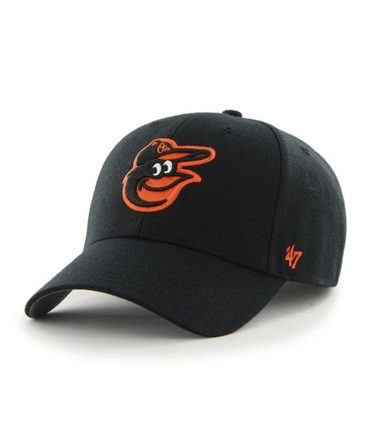 Baltimore Orioles '47 Brand Black MVP Adjustable Hat