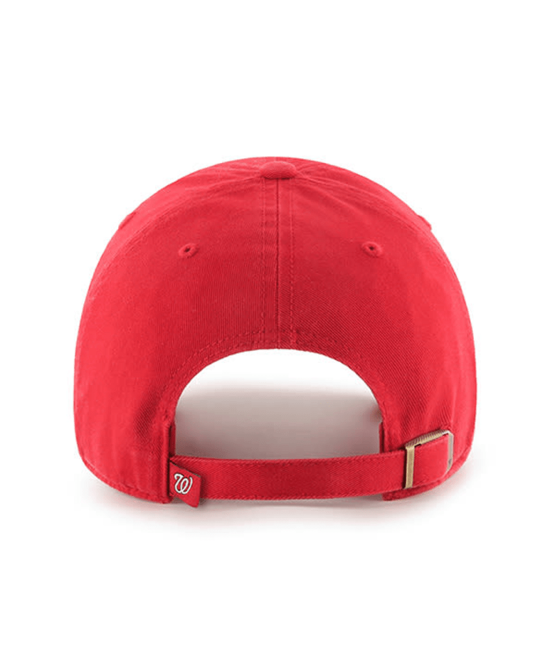 Washington Nationals '47 Brand Clean Up Red Hat