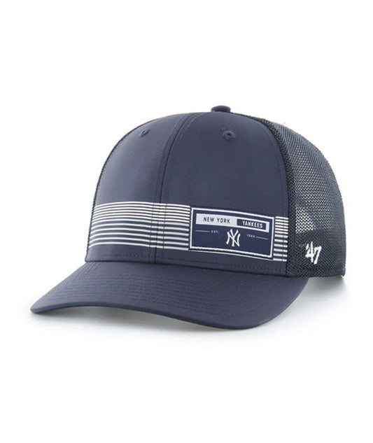 New York Yankees Rangefinder Trucker Mesh Snapback Hat