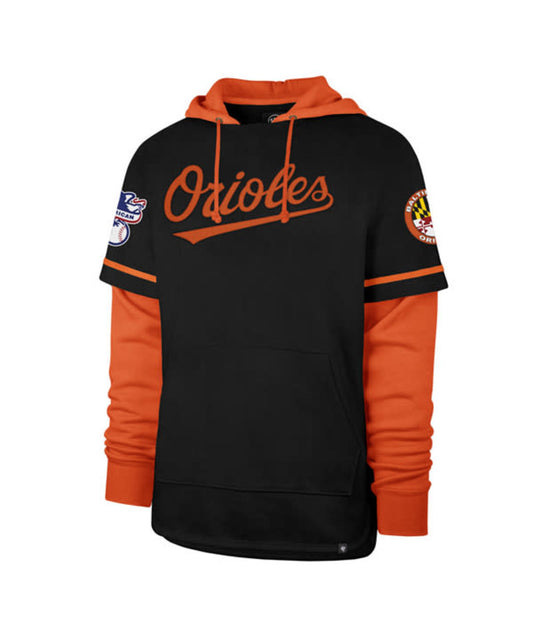 Baltimore Orioles '47 Trifecta Shortstop Pullover Men's Hoodie