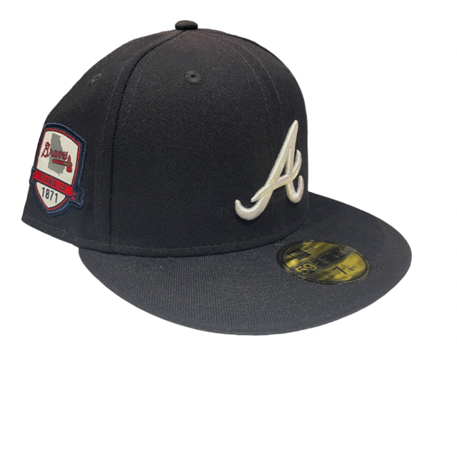 Atlanta Braves New Era City Side Patch 59fifty Fitted Hat