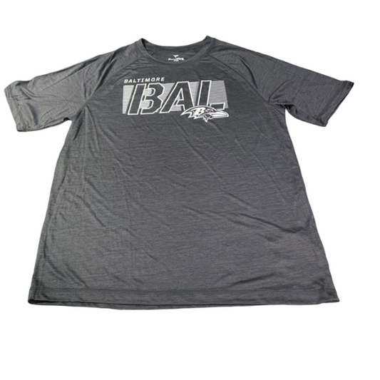 Baltimore Ravens Fanatics Performance "BAL"  Tee Shirt - Black