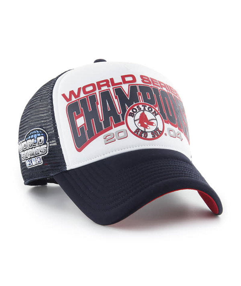 Boston Red Sox '47 Brand World Series Champions Foam Trucker Snapback