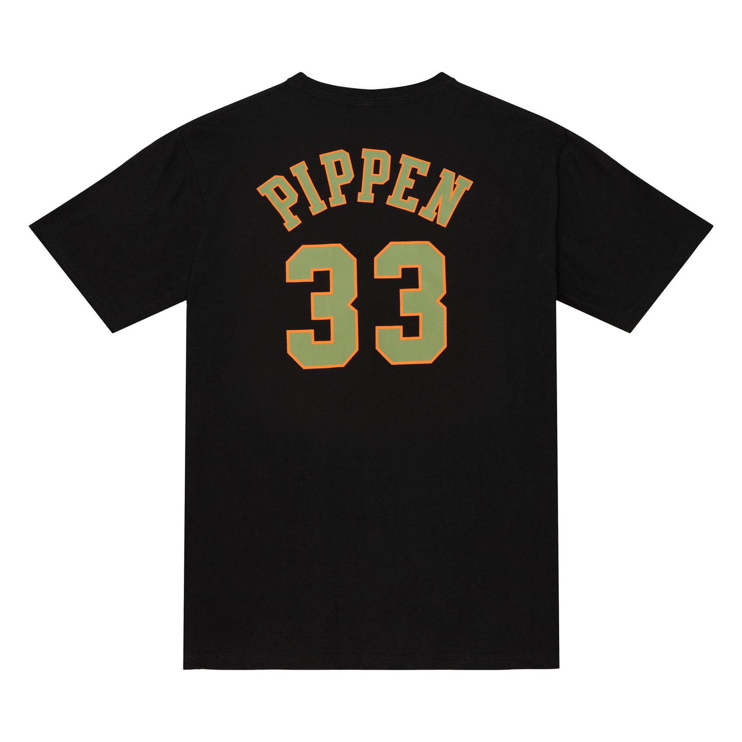 Chicago Bulls Mitchell & Ness # 33 Scottie Pippen Flight Script Player T-Shirt