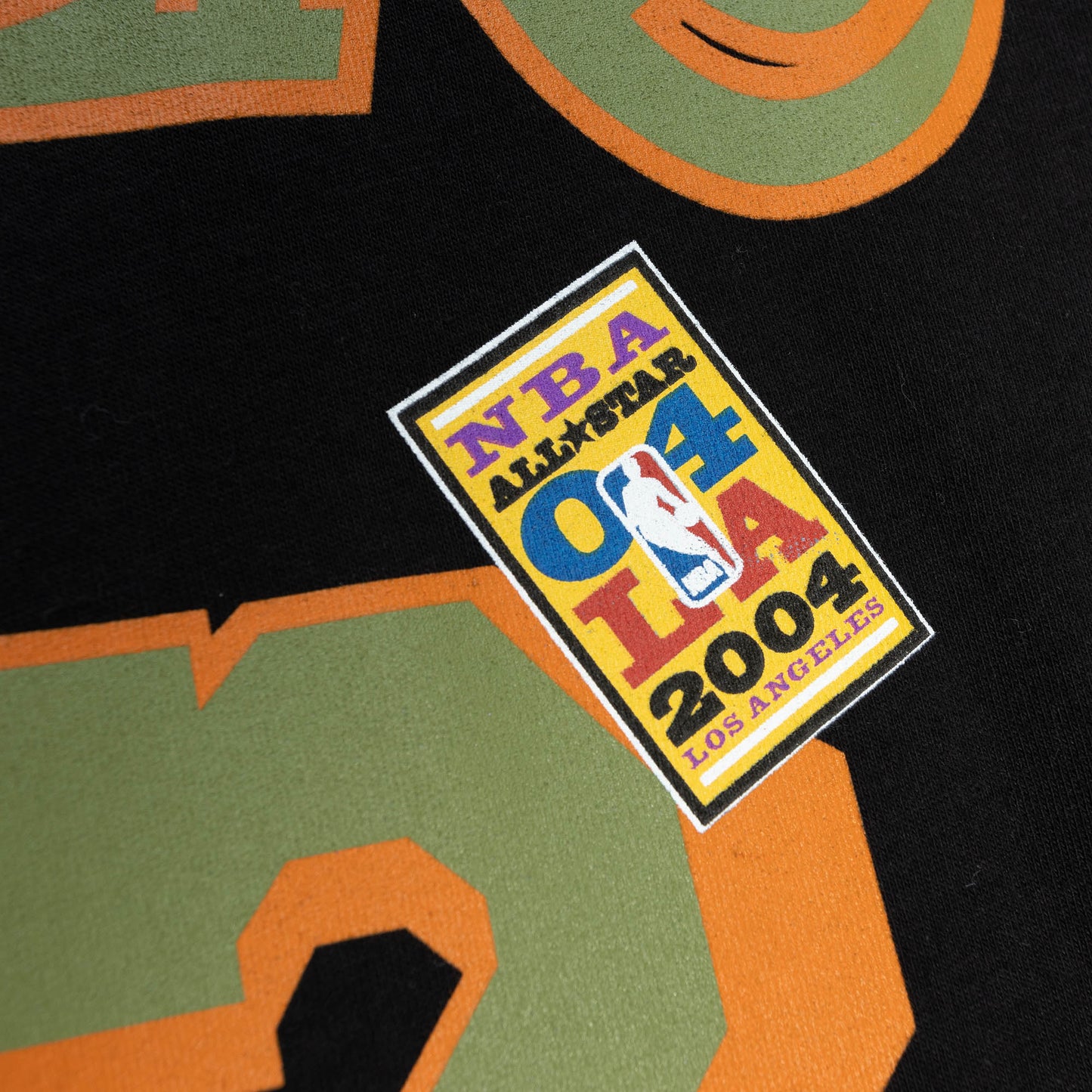 Los Angeles Lakers Mitchell & Ness # 32 Magic Johnson Flight Script Player T-shirt