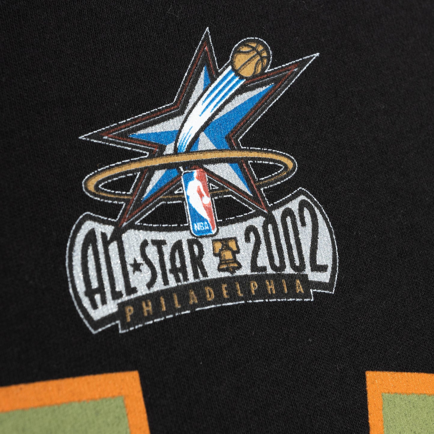 Philadelphia 76ers Mitchell & Ness #3 Allen Iverson Flight Script Player T-shirt