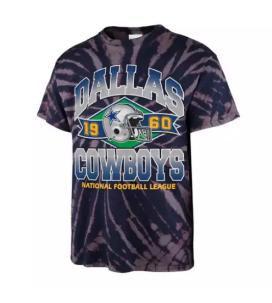 Dallas Cowboys Brickhouse Tie-Dye Men's T-Shirt