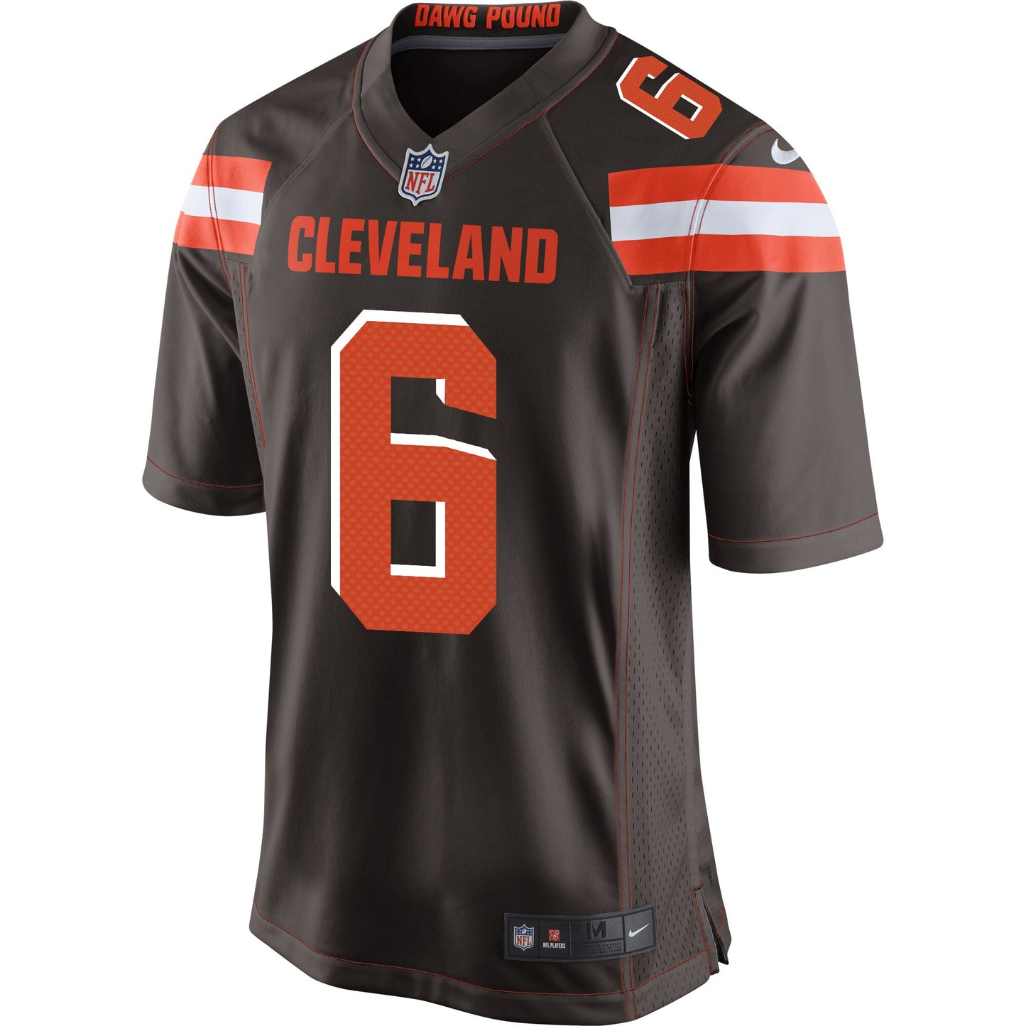 Cleveland Browns Nike #6  Baker Mayfield Youth Jersey-Brown