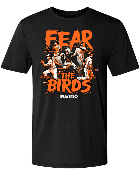 Baltimore Orioles Coed Sportswear Youth Fear the Birds- Black