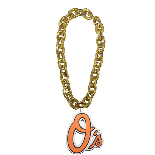 Baltimore Orioles FanFave Home Run Fan Chain- Gold