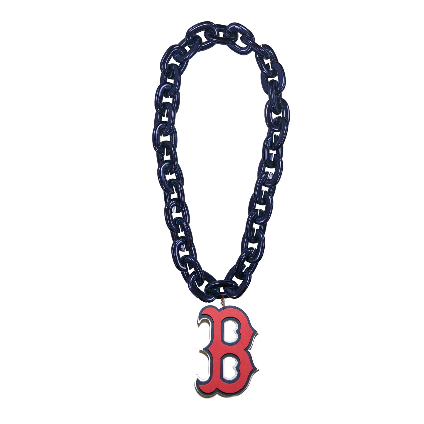 Boston Red Sox Navy MLB FanFave Foam Fan Chain