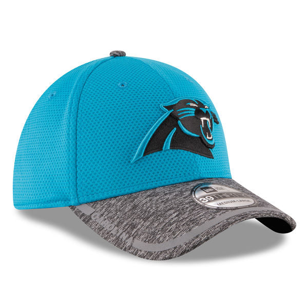 Carolina Panthers New Era On Field Training Camp 39THIRTY Flex Hat - Blue