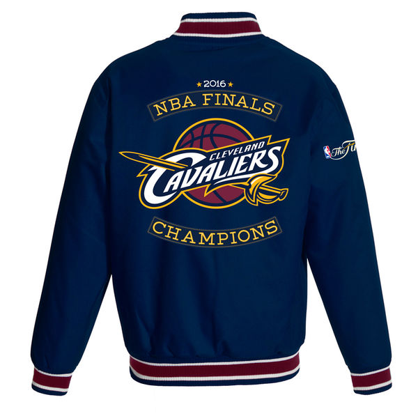 Cleveland Cavaliers JH Design 2016 NBA Finals Champions Polytwill Jacket - Blue