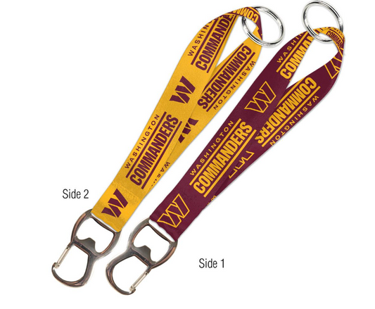 Washington Commanders Wincraft Bottle Opener Lanyard