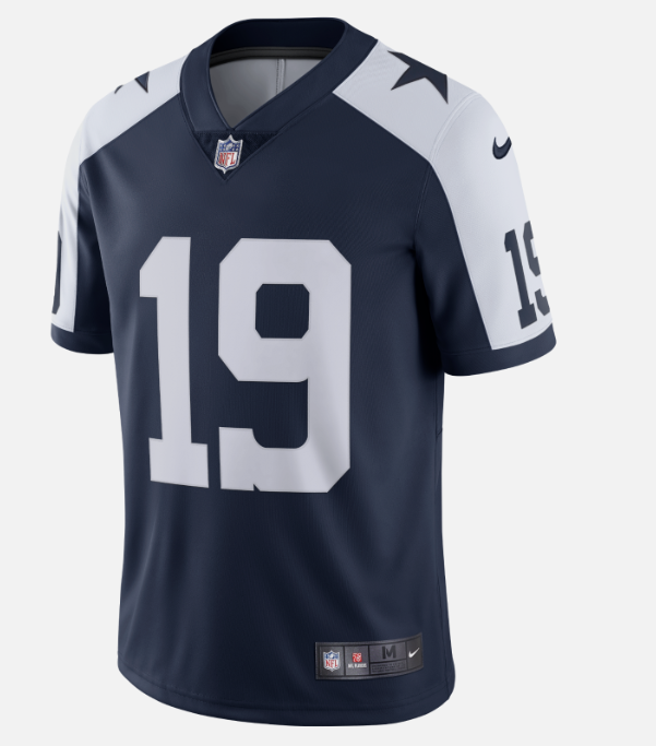 Dallas Cowboys Nike Amari Cooper #19 Throwback Men's Limited Vapor Jersey