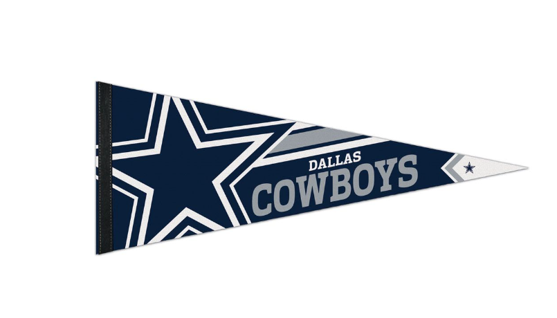 Dallas Cowboys Wincraft 12x30 Logo Premium Pennant