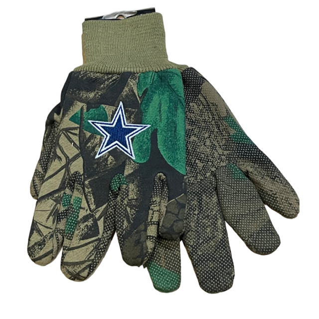 Dallas Cowboys Wincraft Camo Utility Gloves