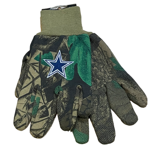 Dallas Cowboys Wincraft Camo Utility Gloves