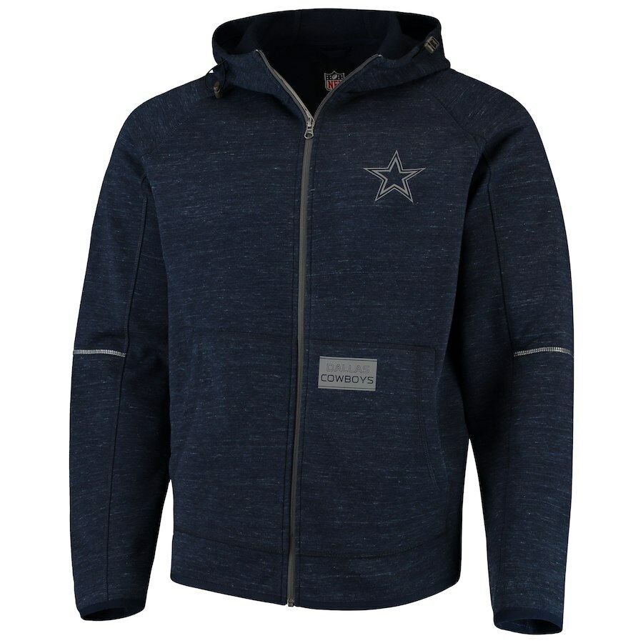 Dallas Cowboys Youth Transitional Hooded Full Zip Jacket - Navy