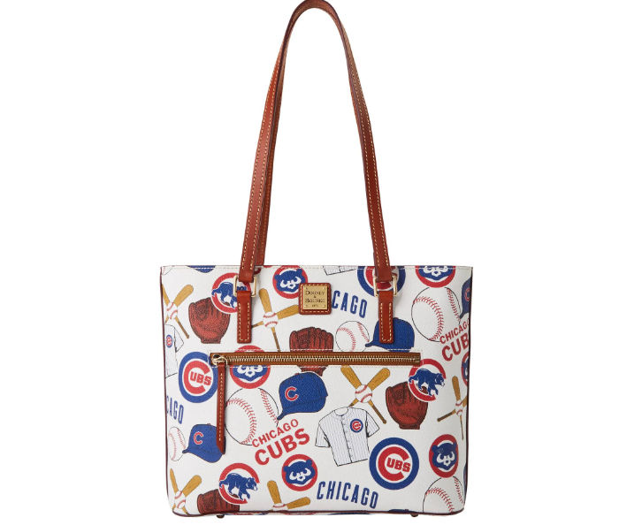 Chicago Cubs Dooney & Bourke Zip Shopper Purse