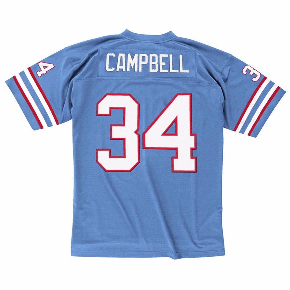 Houston Oilers Mitchell & Ness Earl Campbell 1980 Legacy Mens Jersey - Blue