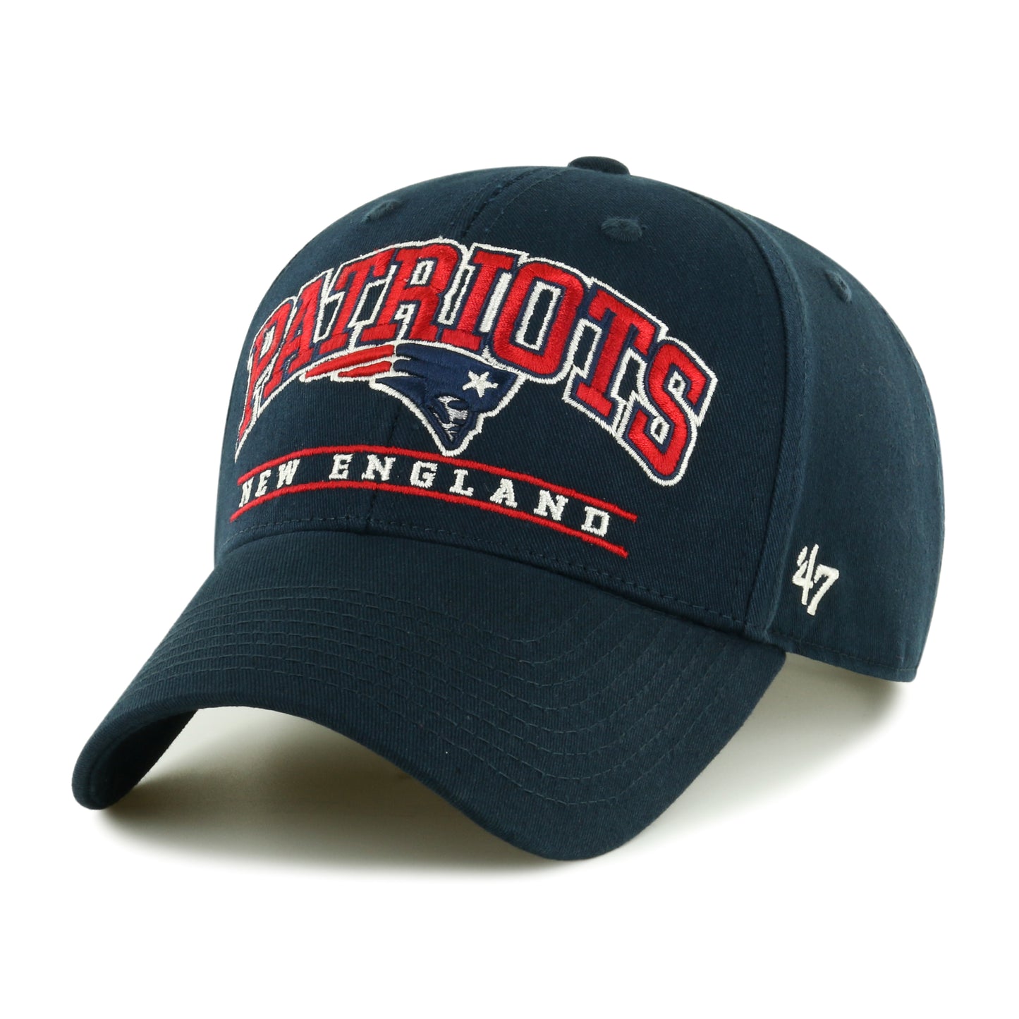 New England Patriots '47 Brand Fletcher MVP Adjustable Hat