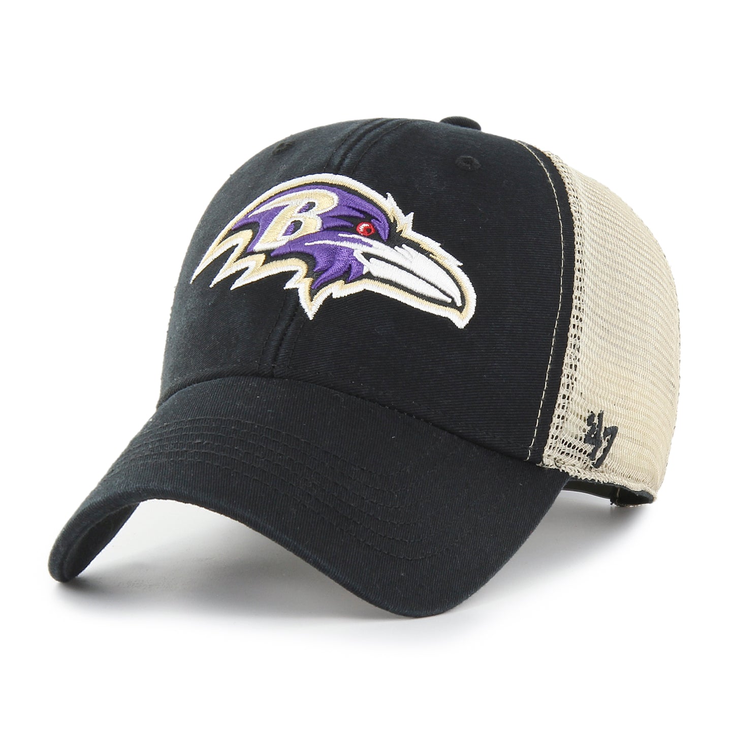 Baltimore Ravens 47' Flagship Trucker Mesh MVP Adjustable Hat