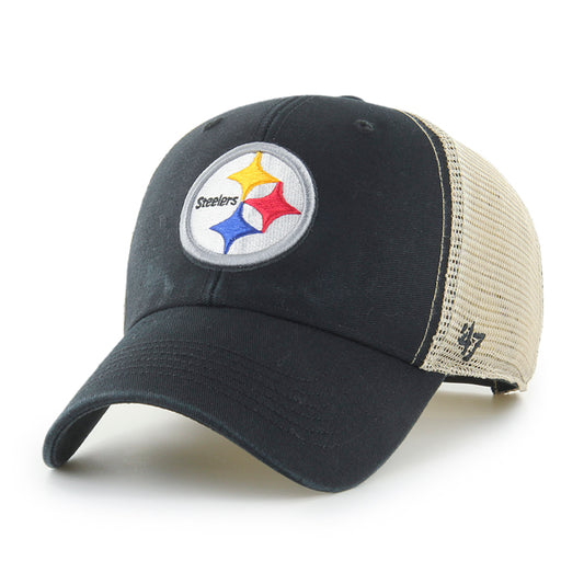 Pittsburgh Steelers Flagship Mesh '47 MVP Adjustable Hat
