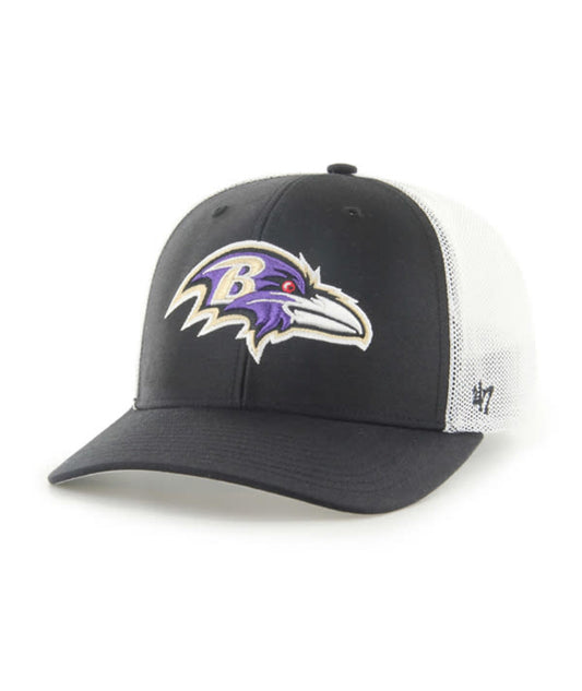 Baltimore Ravens '47 Brand Throphy Stretch Fit Hat-Black